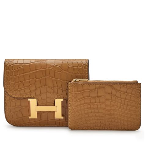 hermes constance wallet|hermes constance bag crocodile.